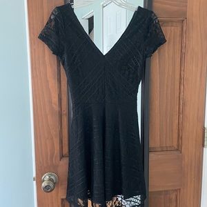 Black Lace Dress - Forever 21